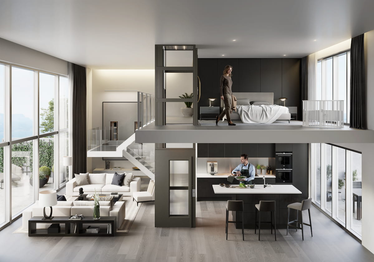 Ascenseurs Saulière - Comment intégrer un ascenseur de maison de façon élégante ?