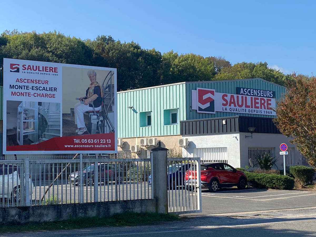 Saulière - installateur monte-escaliers, ascenseurs privatifs, EPMR en Occitanie