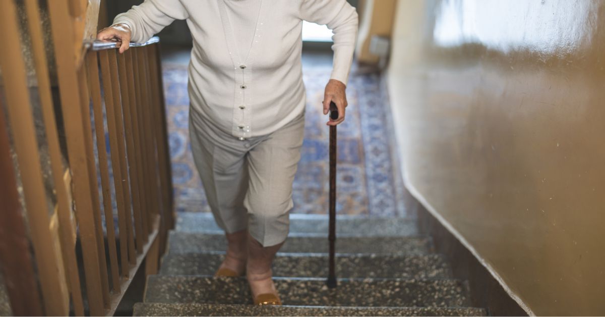 Saulière - Monte-escaliers : l’hiver, une saison à haut risque de chute